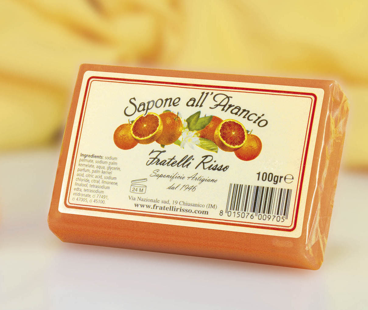 Sapone all' Arancio - Orangenseife